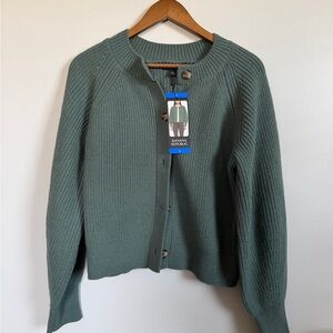 Banana Republic Sage Knit Cardigan